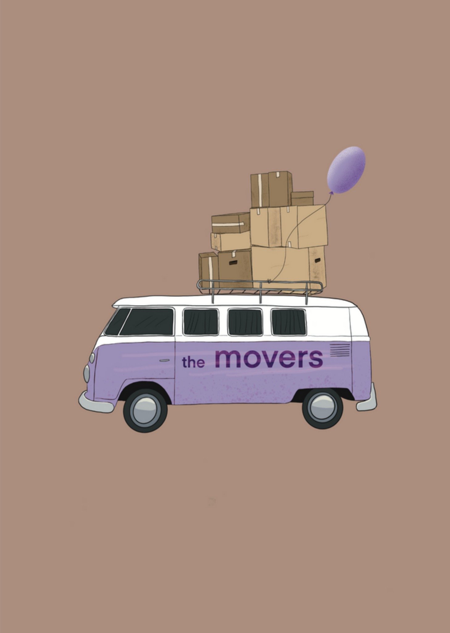De Merkwaardige Studio - Nieuwe woning kaart - The Movers - Camper busje