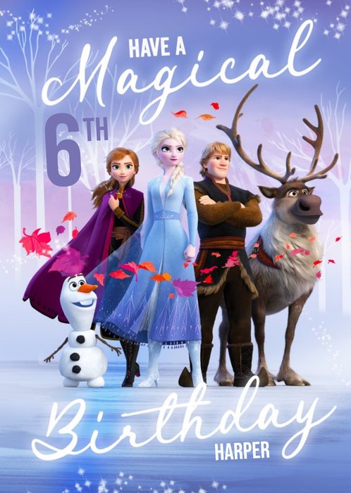 Frozen | Verjaardagskaart | met naam