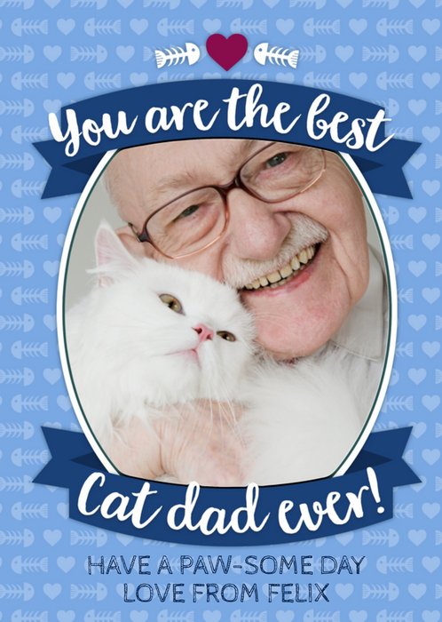 Greetz | Vaderdagkaart | cat dad