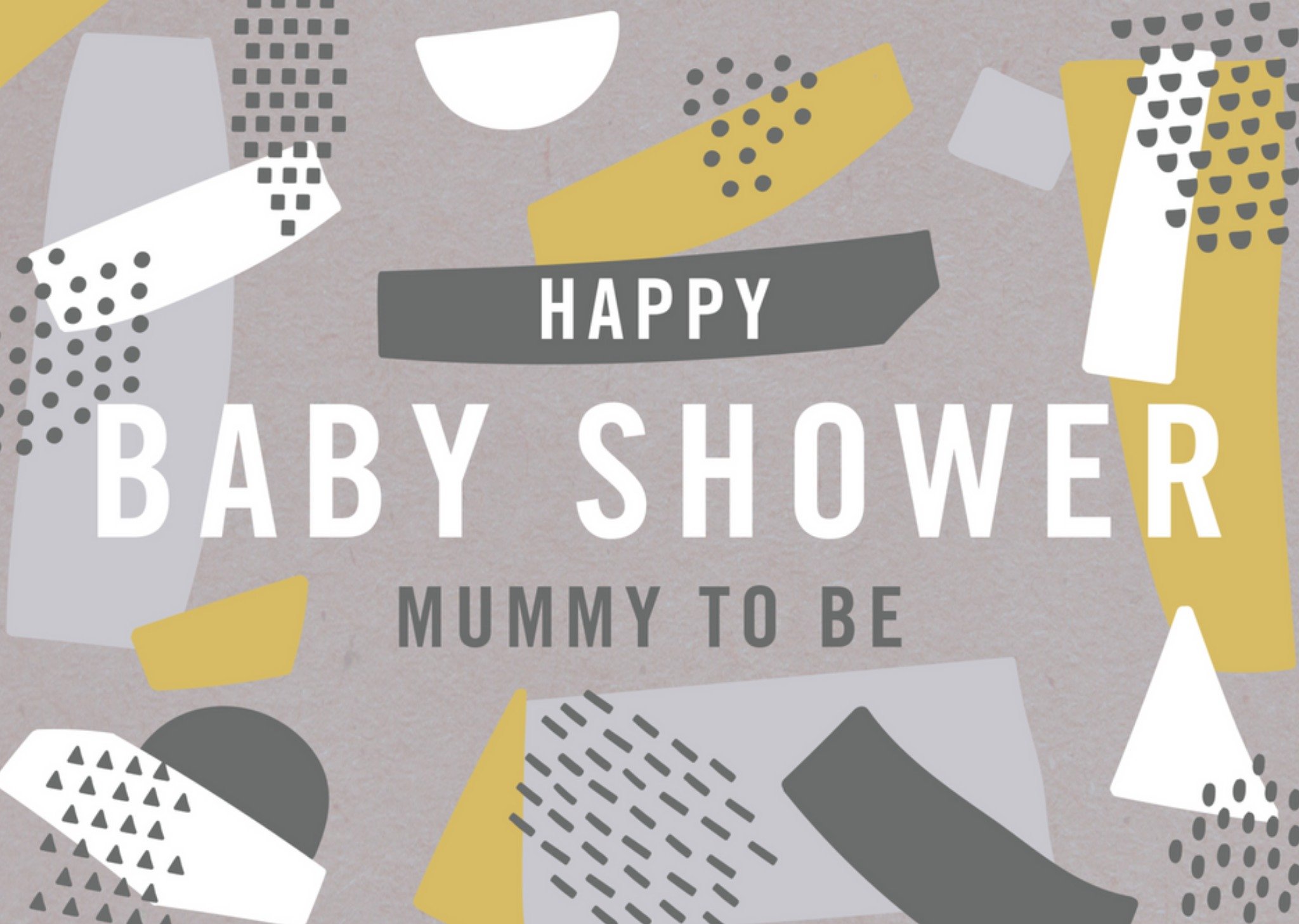 Babyshower - mummy to be