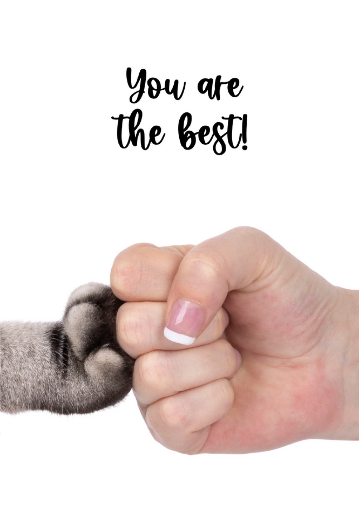 Catchy Images - Complimentendag kaart - You are the best!