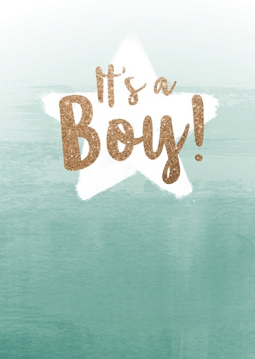 UK Greetings | Gender onthulling | It's a boy!