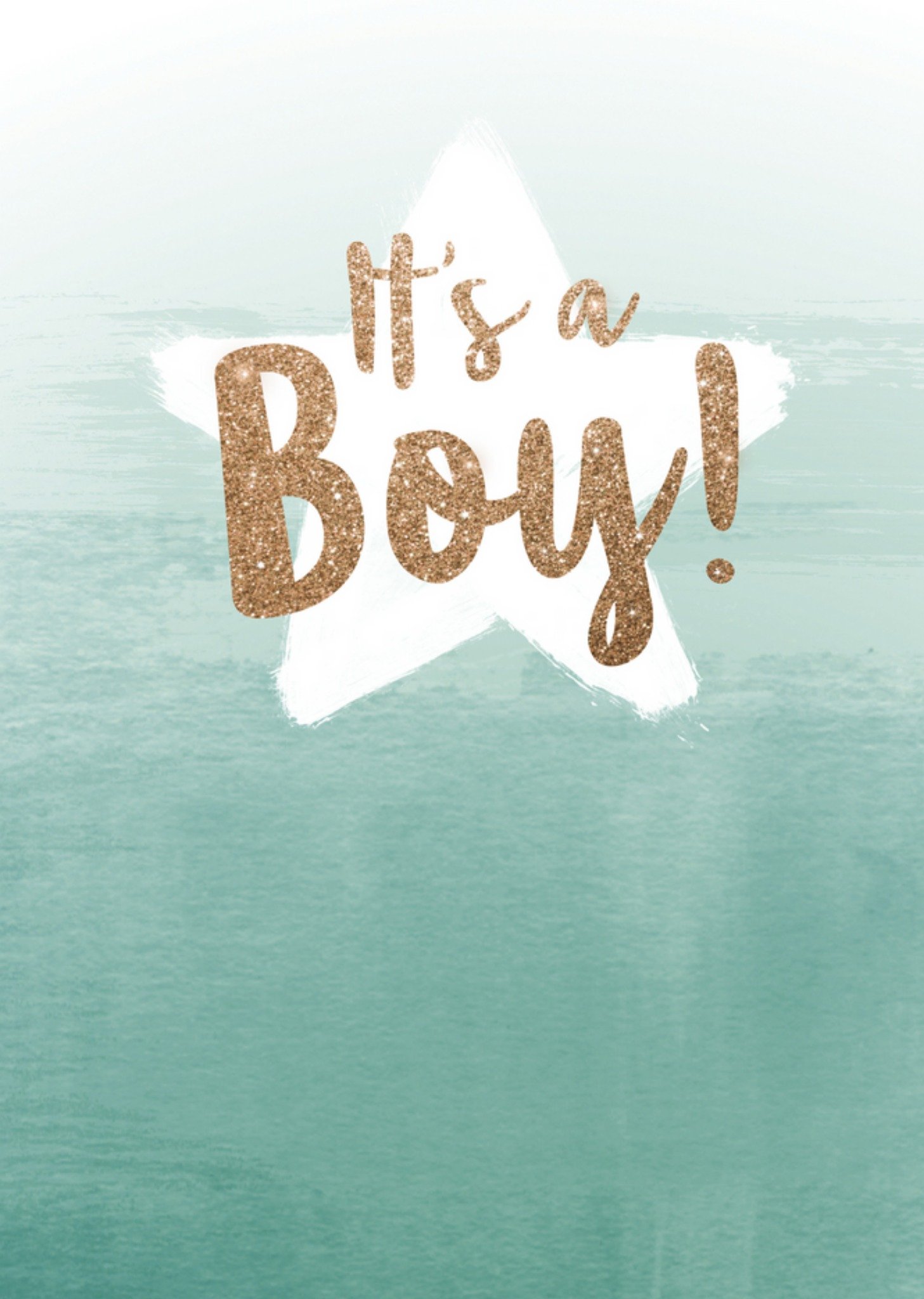 UK Greetings - Gender onthulling - It's a boy!