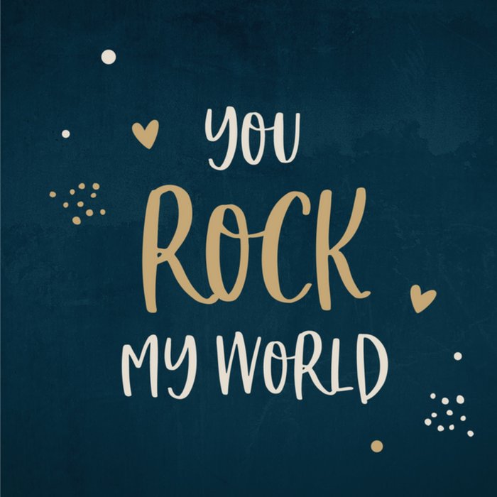 Papercute | Valentijn | you rock my world