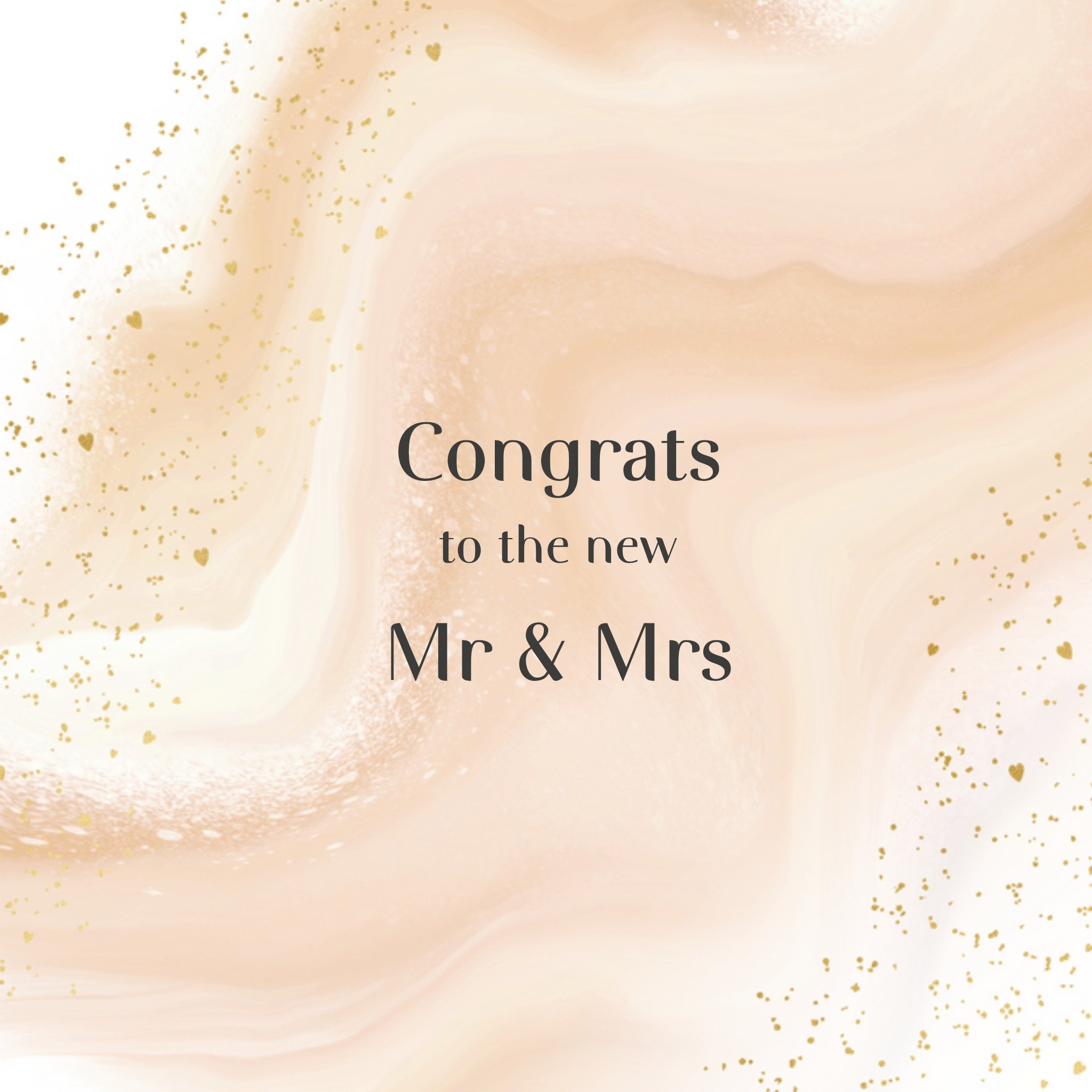 Huwelijk -The new Mr Mrs