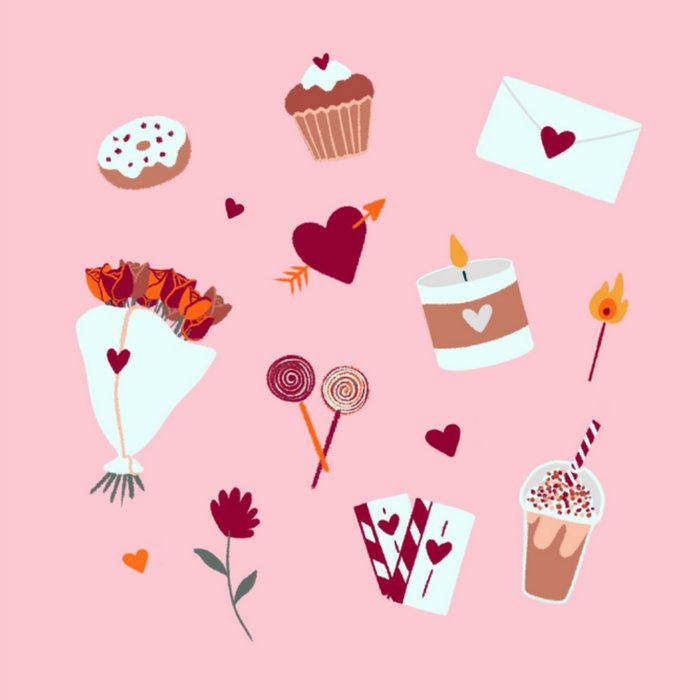 Greetz | Valentijnskaart | illustraties