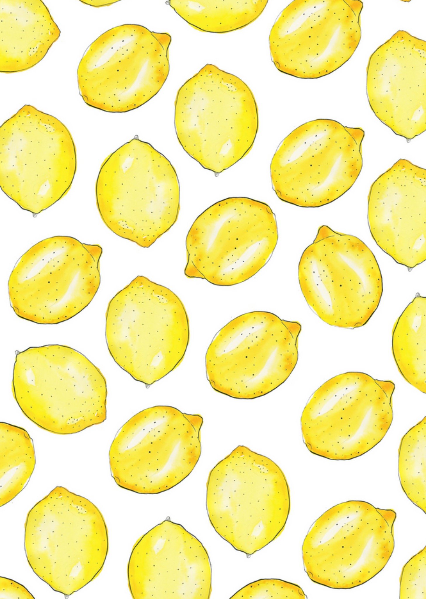 Marie Bodie - Zomaar kaart - citroenen