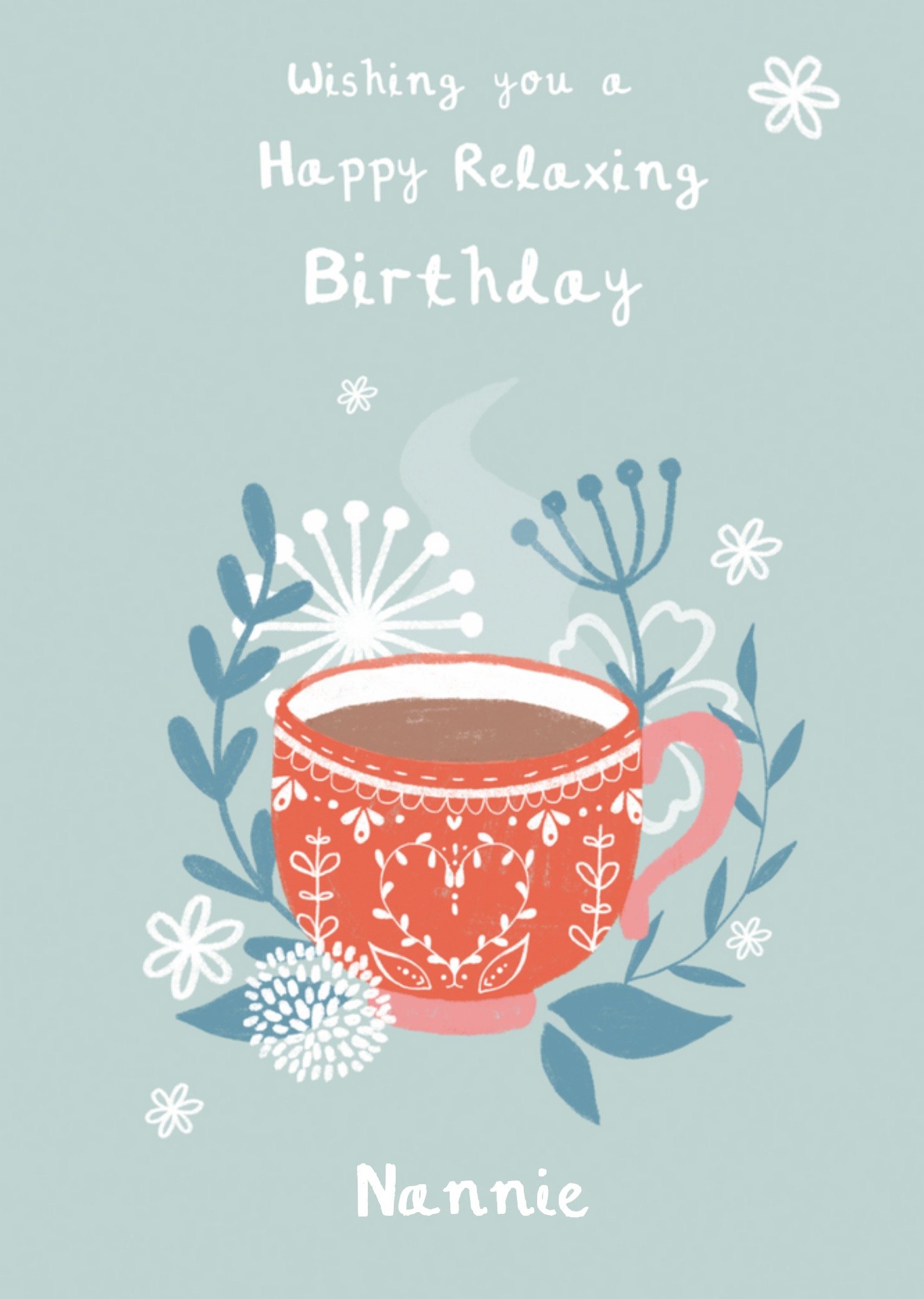 Millicent Venton - Verjaardagskaart - kopje koffie