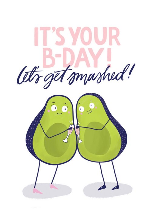 The Cardy Club | Verjaardagskaart | avocado