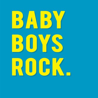 Redback card | Geboortekaart | baby boys