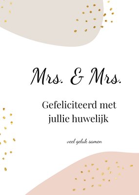 Greetz | Huwelijkskaart | Mrs & Mrs