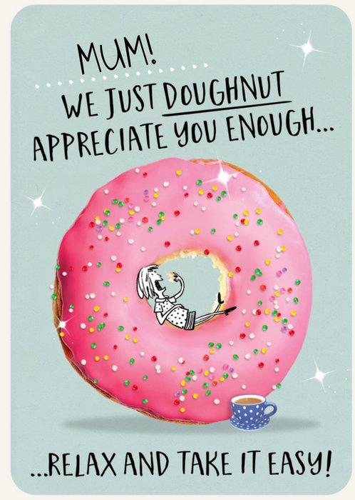 Greetz | Moederdagkaart | donut | illustratie