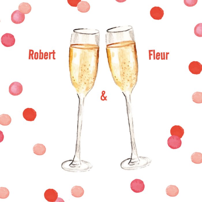 Greetz | Huwelijkskaart | Champagne