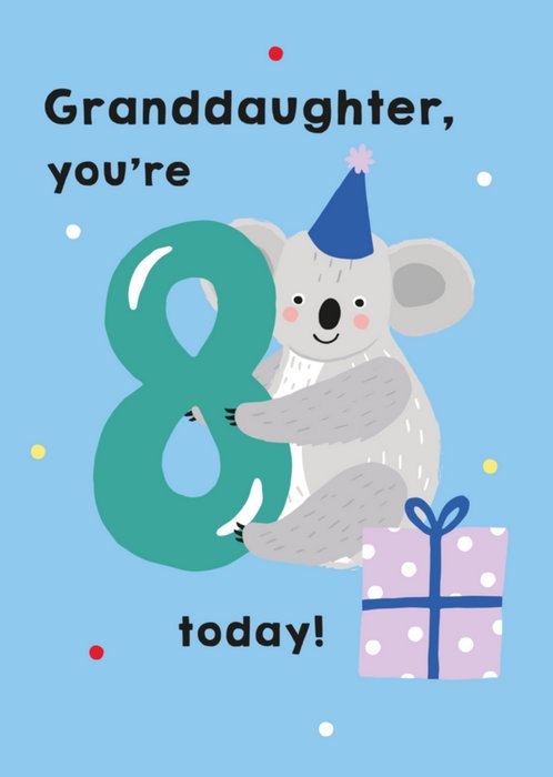 Greetz | Verjaardagskaart | Koala met leeftijd