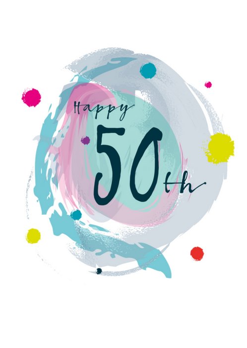 Papagrazi | Verjaardagskaart | Happy 50th