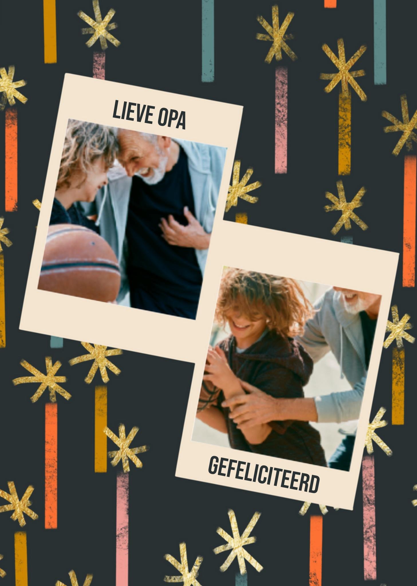 Verjaardagskaart - Greetz - Opa - Foto