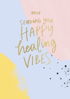 UK Greetings | Beterschapskaart | Happy healing vibes