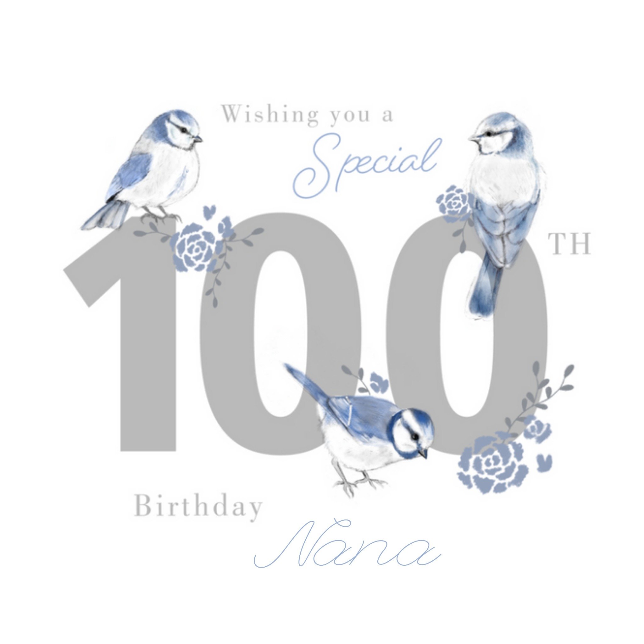 Millicent Venton - Verjaardagskaart - 100 jaar