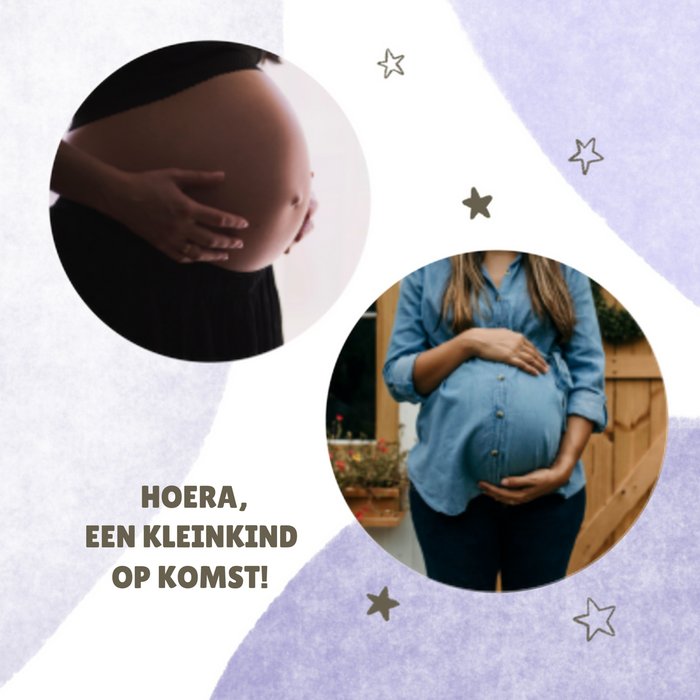 Greetz | Zwangerschapskaart | foto | kleinkind