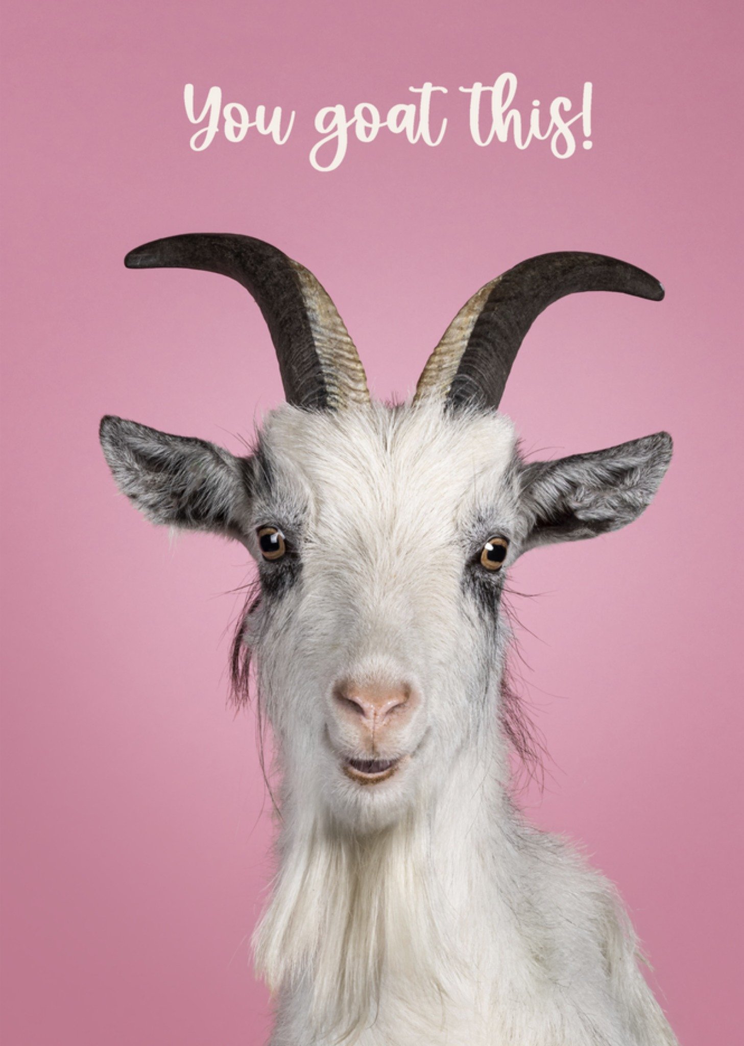 Catchy Images - Succeskaart - You goat this! - Grappig