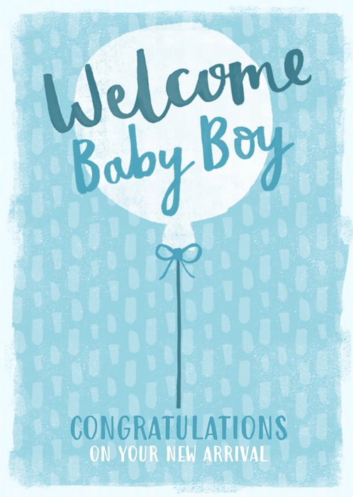 Greetz | Geboortekaart | welcome baby boy