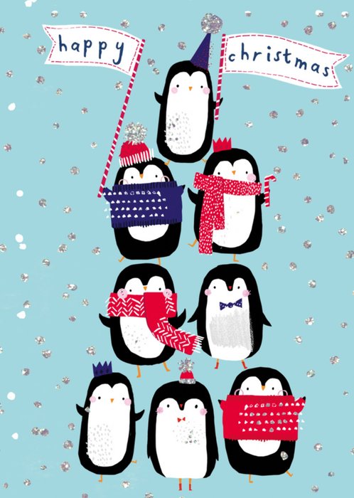 Kerstkaart | Hotchpotch | pinguins