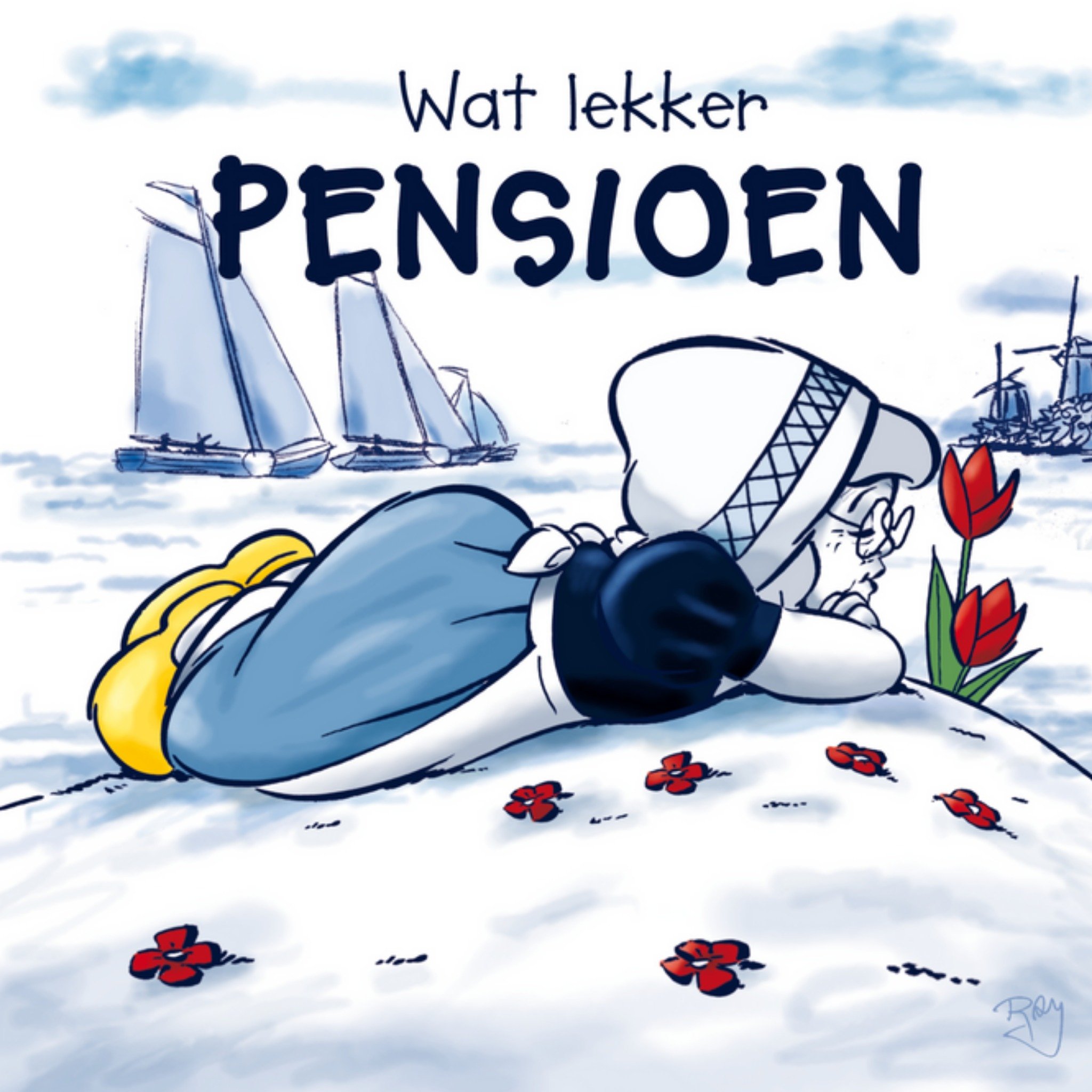 Old Dutch - Pensioenkaart - Zus 91