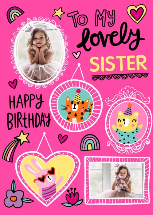 Greetz | Verjaardagskaart | Lovely sister
