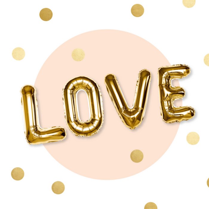 Greetz | Valentijnskaart | gouden ballon