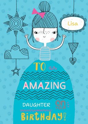 Greetz | Verjaardagskaart | dochterkaart met naam