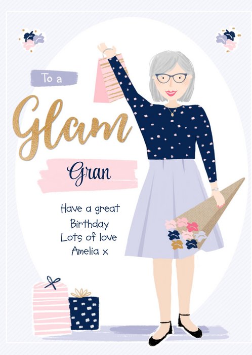 Greetz | Verjaardagskaart | Glam gran
