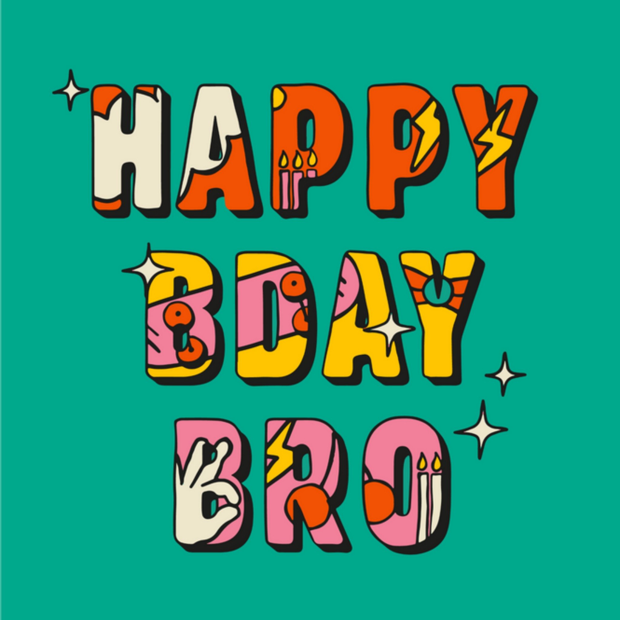 Verjaardagskaart - Bro