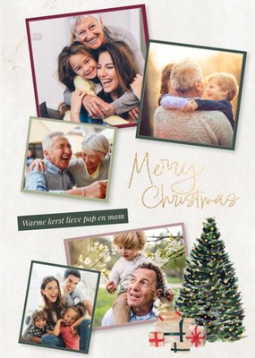 Greetz | Kerstkaart | Kerstboom | Lieve Pap en Mam