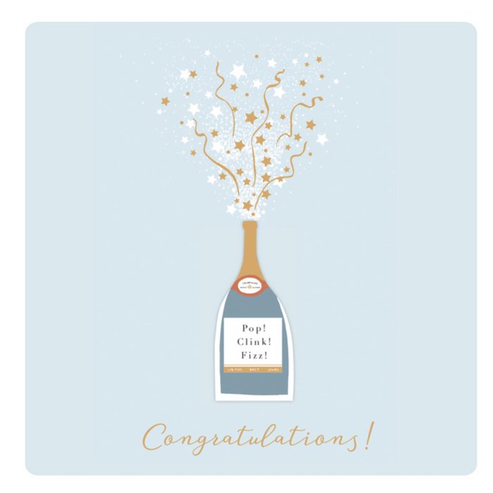 UK Greetings | Felicitatiekaart| champagne