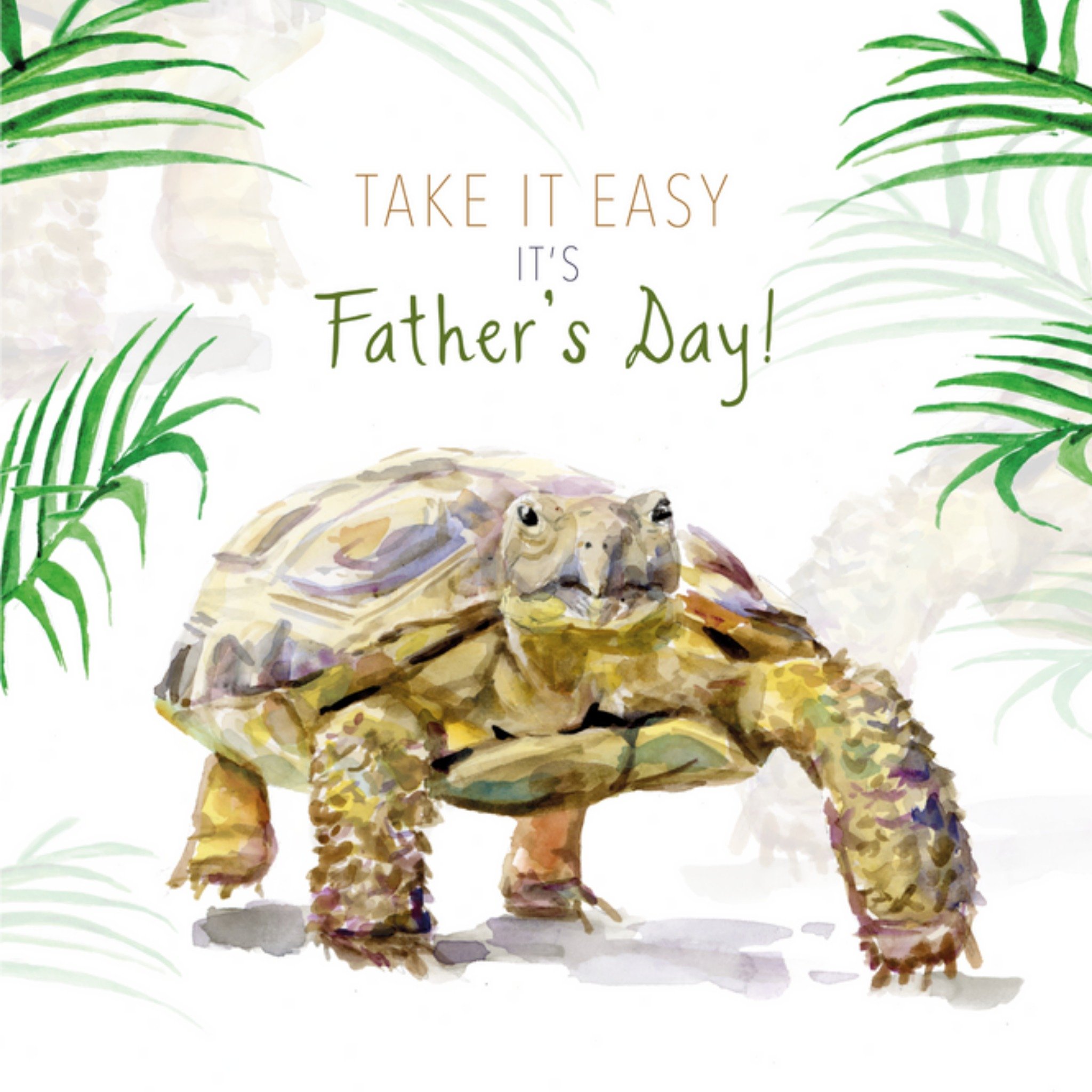 Michelle Dujardin - Vaderdagkaart - schildpad