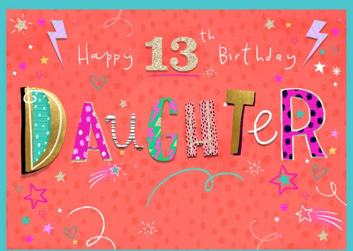 Greetz | Verjaardagskaart | happy 13th birthday