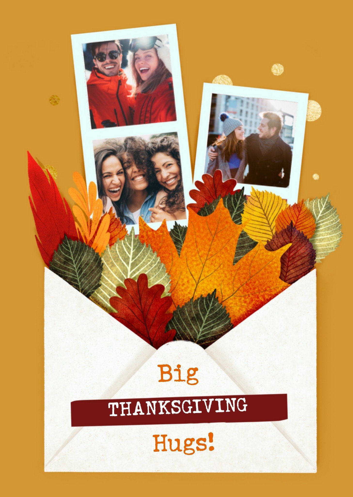 Thanksgiving kaart - fotokaart