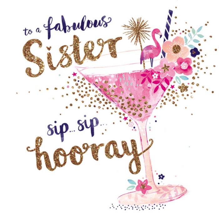To a fabulous sister