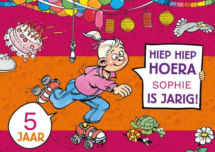 Jan van Haasteren Junior | Verjaardagskaart | naam
