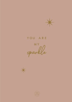 Zusss | Kerstkaart | You are my sparkle