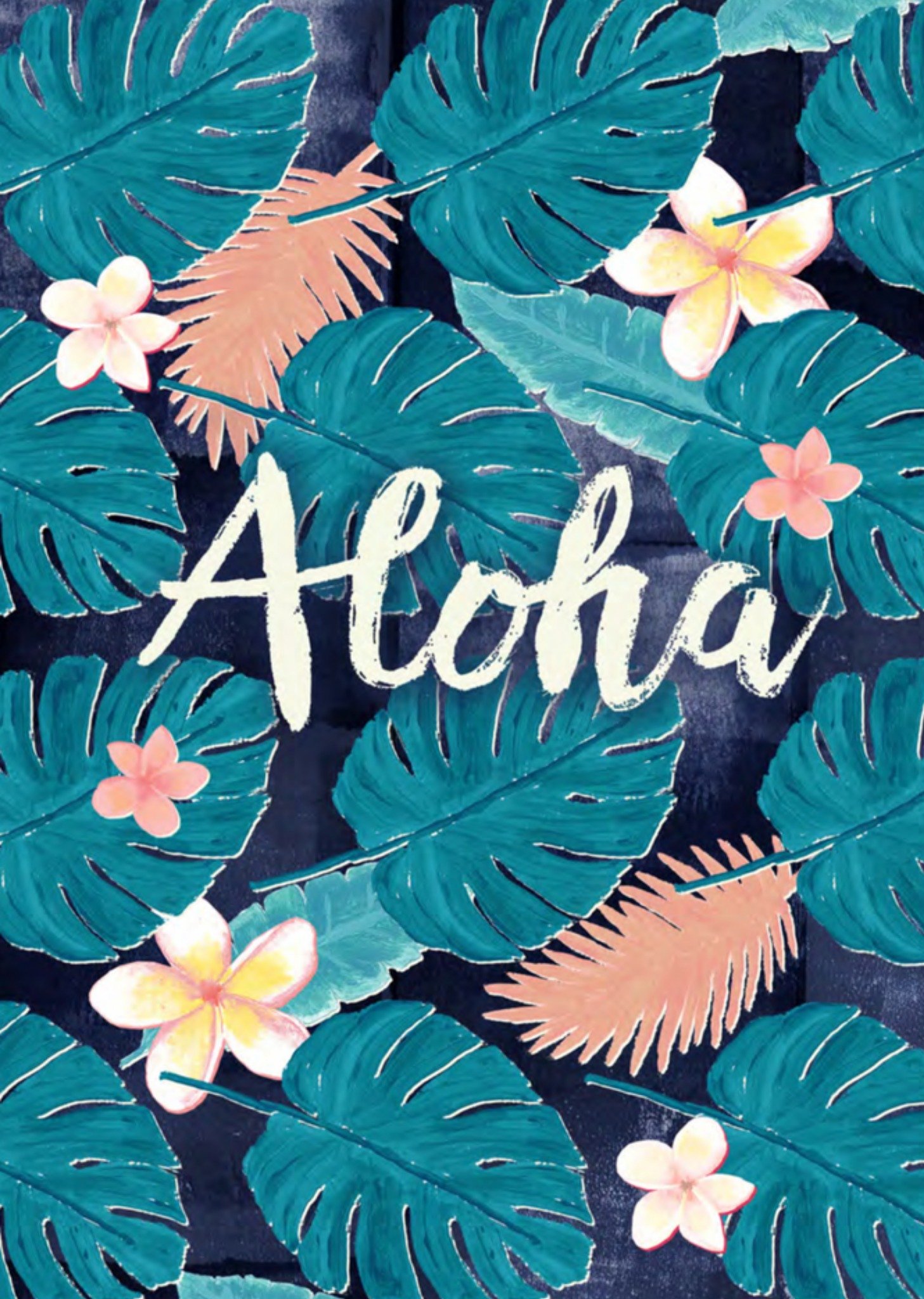 Verjaardagskaart - Aloha