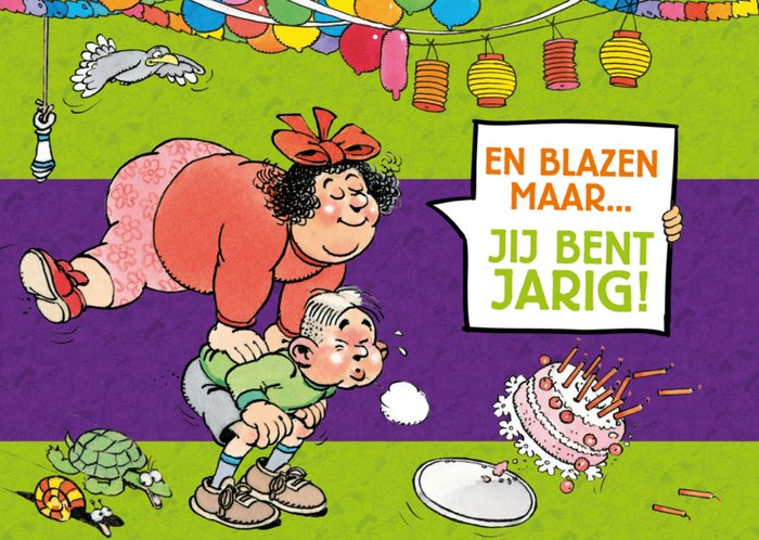 Jan van Haasteren Junior | Verjaardagskaart | bday