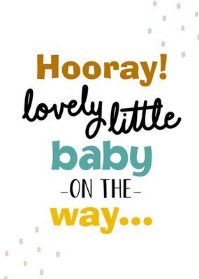 Greetz | Zwangerschapskaart | baby on the way