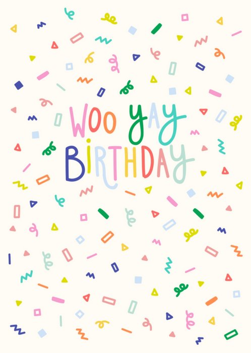 Greetz | Verjaardagskaart | woo yay birthday
