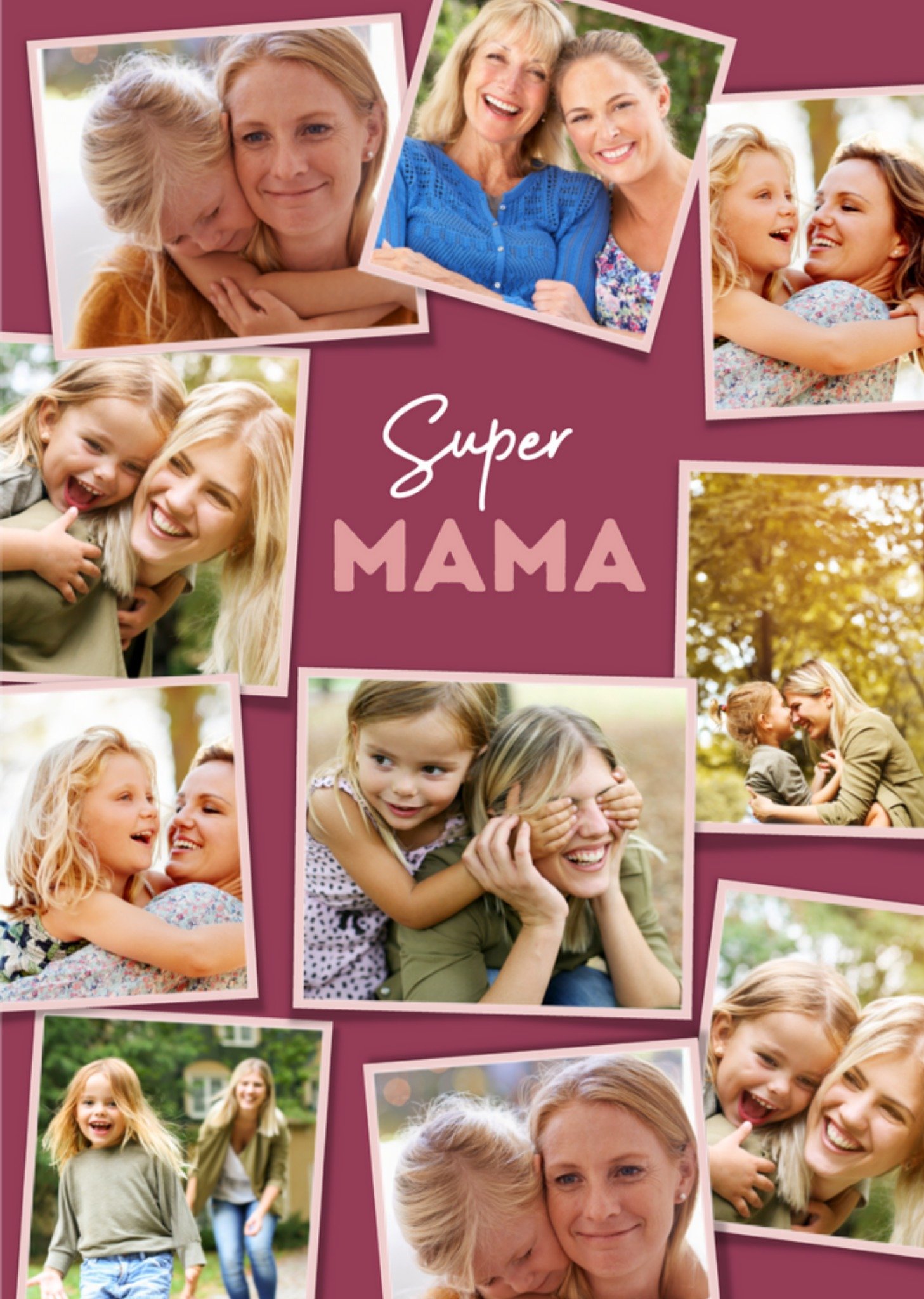 Moederdagkaart - Super Mam