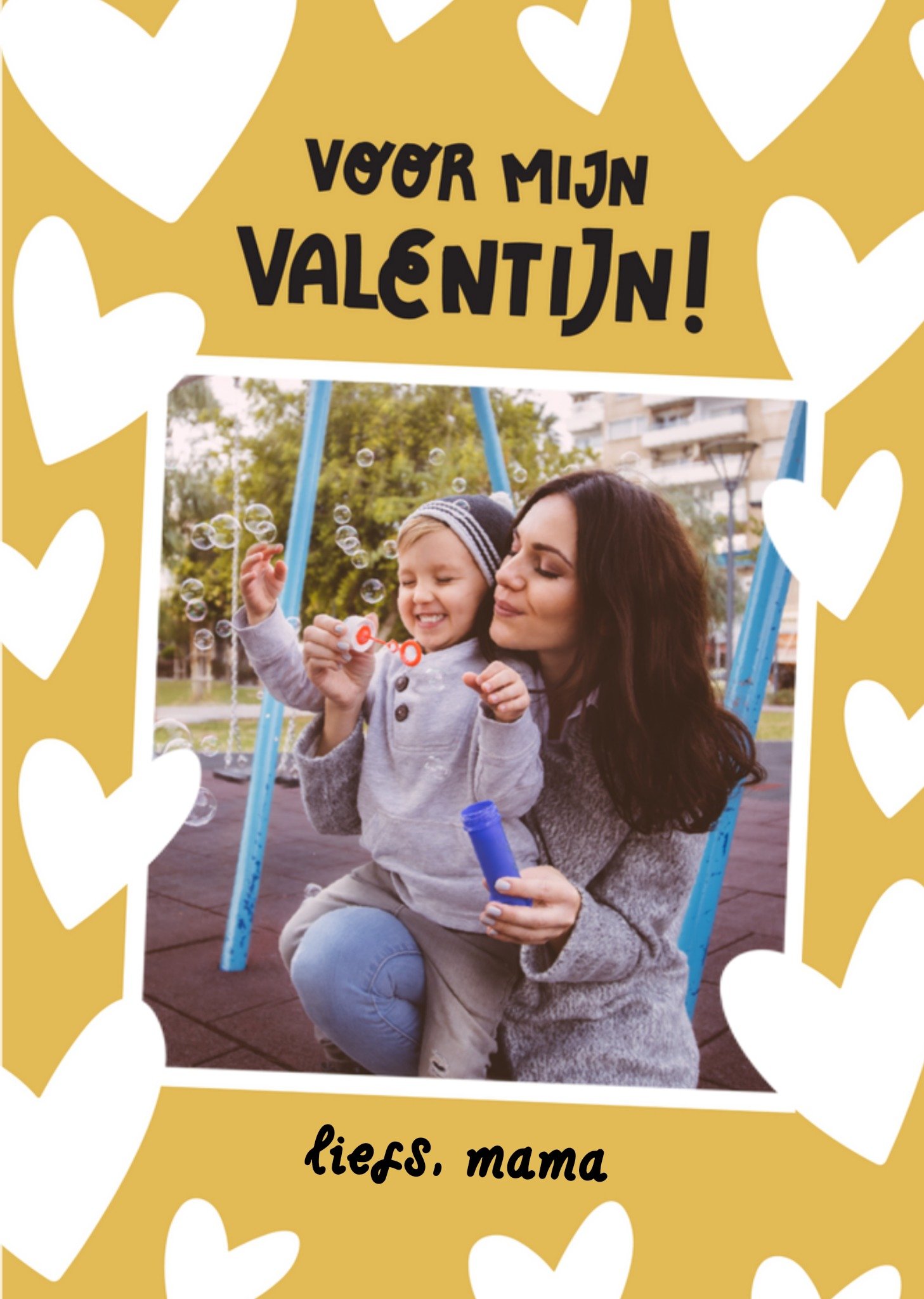 Valentijnskaart - Zoon - fotokaart