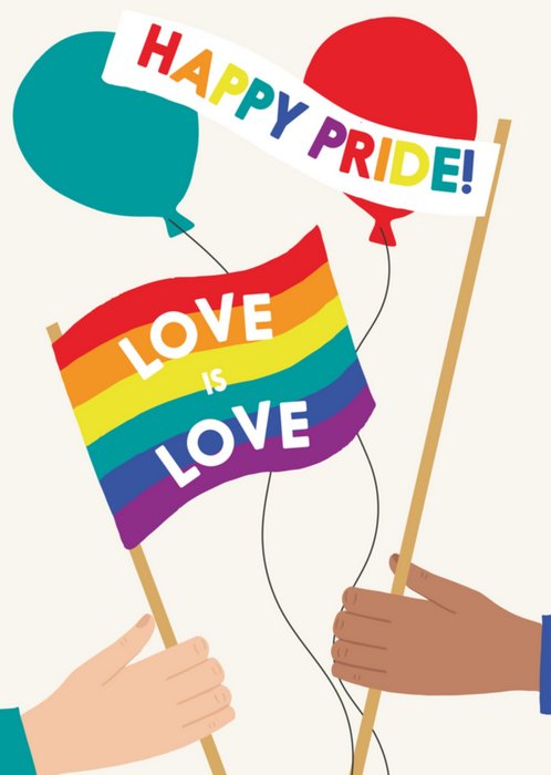 Greetz | Pride kaart | illustratie | vlag