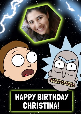 Rick and Morty | Verjaardagskaart | Met foto