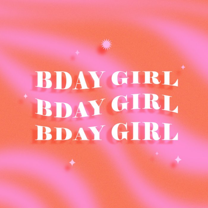 Greetz | Verjaardagskaart | Bday girl