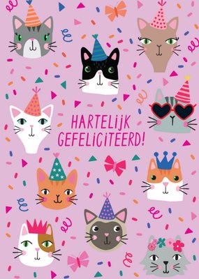 Natalie Alex | Verjaardagskaart | katten
